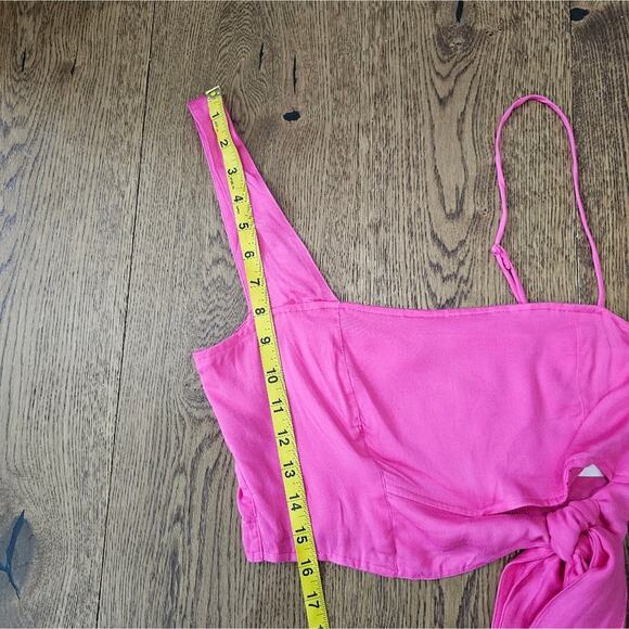 Free People Mila Top in Festival Fuschia - Picture 8 of 9